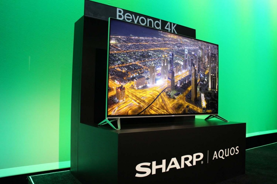 CES 2015: Sharp yeni 4k televizyonlarını tanıttı